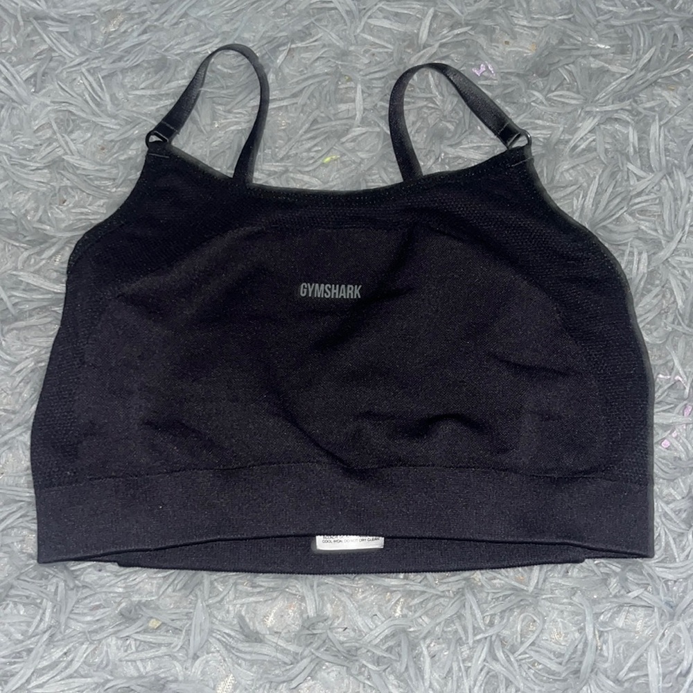 Black Gymshark Sports Bra